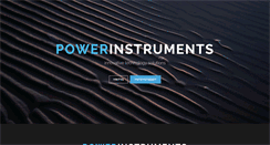 Desktop Screenshot of powerinstruments.fi